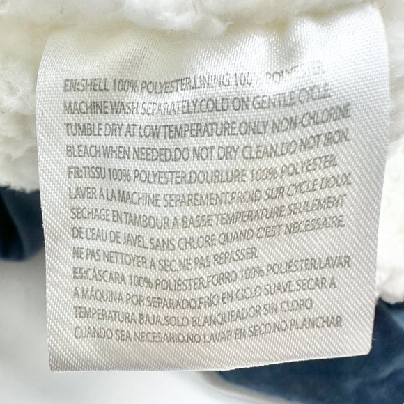 The Comfy Original The Blanket You Wear Blue Fleece Lined - Picture 9 of 9